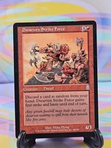 Magic the Gathering MTG Odyssey 2001 Card | Dwarven Strike Force 188/350 - $0.99