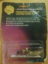 Predator Crosshair Lighted Sight Pin Advanced Hunting Technology - £53.37 GBP