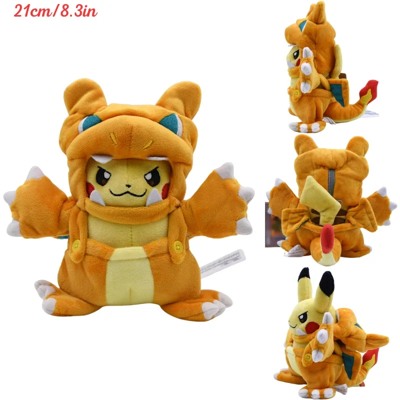 Charizard Huggable &amp; Cute! Pokemon Pikachu Cosplay Doll - $10.85