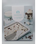 Sweet Tooth Fairy 3 Pc Ice Cream Tray w/ Steel Slate &amp; 2 Plastic Spatula... - $24.05