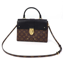 Louis Vuitton One-Handle Flap Bag MM Monogram Ebene Noir - £2,285.69 GBP