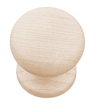 Liberty PN1051M-UN Maple Spice Unfinished Wood 1" Cabinet Drawer Knob LOT OF 100 - £53.25 GBP