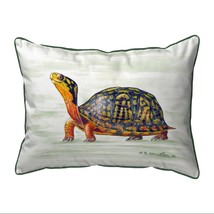Betsy Drake Happy Turtle Extra Large Zippered Pillow 20x24 - £62.29 GBP