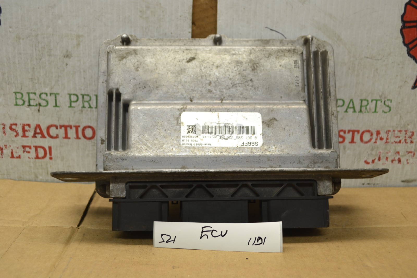 07-08 Ford Expedition 5.4L Engine Control Unit ECU 7L1A12A650AJB Module ...