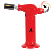 1x Torch Blink SE-02 Red Dual Flame Butane Lightweight Torch | Special Edition - £26.12 GBP