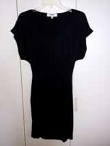 Jones Studio Separates Ladies Knit Pullover Blk DRESS-M-OPEN BACK-BARELY Worn - £11.71 GBP