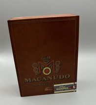 Cigar Box Empty Macanudo Montego Y CIA  Cherry Held 18 Cigars 6 x 5 x2.75&quot; - £5.99 GBP
