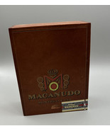 Cigar Box Empty Macanudo Montego Y CIA  Cherry Held 18 Cigars 6 x 5 x2.75&quot; - £6.00 GBP