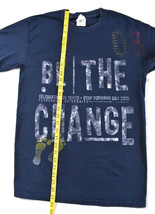 Pepperdine University T Shirt Malibu College Waves Be The Change 2008 Small - £12.43 GBP
