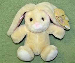 1987 Baby Floppins Bunny Plush Commonwealth Rabbit 7" w/ Hang Tag Vintage Toy - $15.75