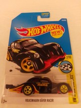 Hot Wheels 2017 #156 Black Volkswagen Kafer Racer HW Speed Graphics Series 2/10 - £6.28 GBP