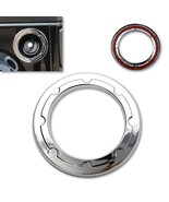 2/4 Door Chrome Filler Tank Gas Cap Door Trim Ring For 2007-2017 Jeep Wr... - $2.95