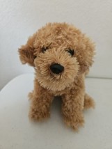 Bearington Caramel Goldendoodle Dog 13 In Stuffed Dog Puppy Stuffed Animal - £18.58 GBP