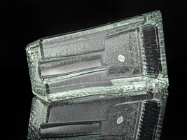 Heavy Glass Single Cigar Ashtray image 2