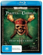 Pirates of The Caribbean Dead Man&#39;s Chest Blu-ray | Region Free - £9.29 GBP