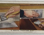 Wills Cigarette Tobacco Card Vintage #29 Useful Painting Hint - $2.96