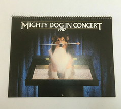 1987 mighty dog in concert calendar dog food promotional item - $24.70