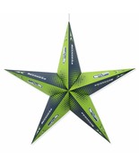 Seattle Seahawks NFL Team Logo Star Paper Lantern LED 24&quot; H - €23,73 EUR