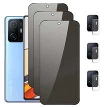 1x 2x 3x Privacy Screen Protector &amp; Lens Cover For Xiaomi 11T Pro 11 Lite 5G NE  - £9.83 GBP+