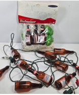 Vintage Budweiser String Light Set of 2 Frogs 14&#39; Strand Double Plugged ... - $379.18 MXN