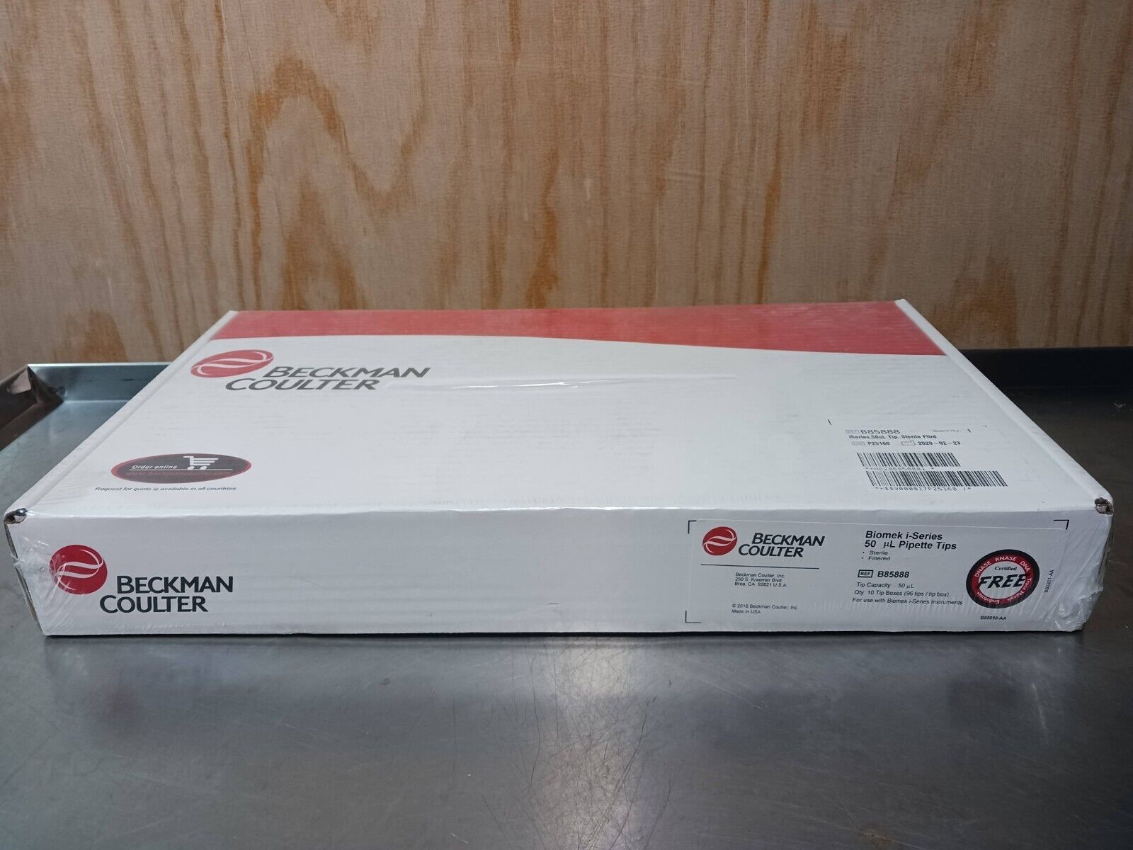 Beckman Coulter Biomek 50μL I-Series Filtered Pipette Tips B85888/ Box o... - $121.50
