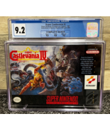 Super Castlevania IV 4 (Super Nintendo SNES) CGC Graded 9.2 Complete in ... - £532.73 GBP
