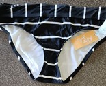 KONA SOL ~ Extra Large (XL) ~ Black &amp; White Stripe ~ Swimming Suit Bottoms - £17.73 GBP