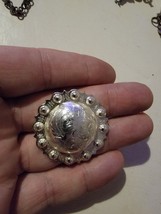 Sterling Silver Round Pico Berry Concho - $39.20