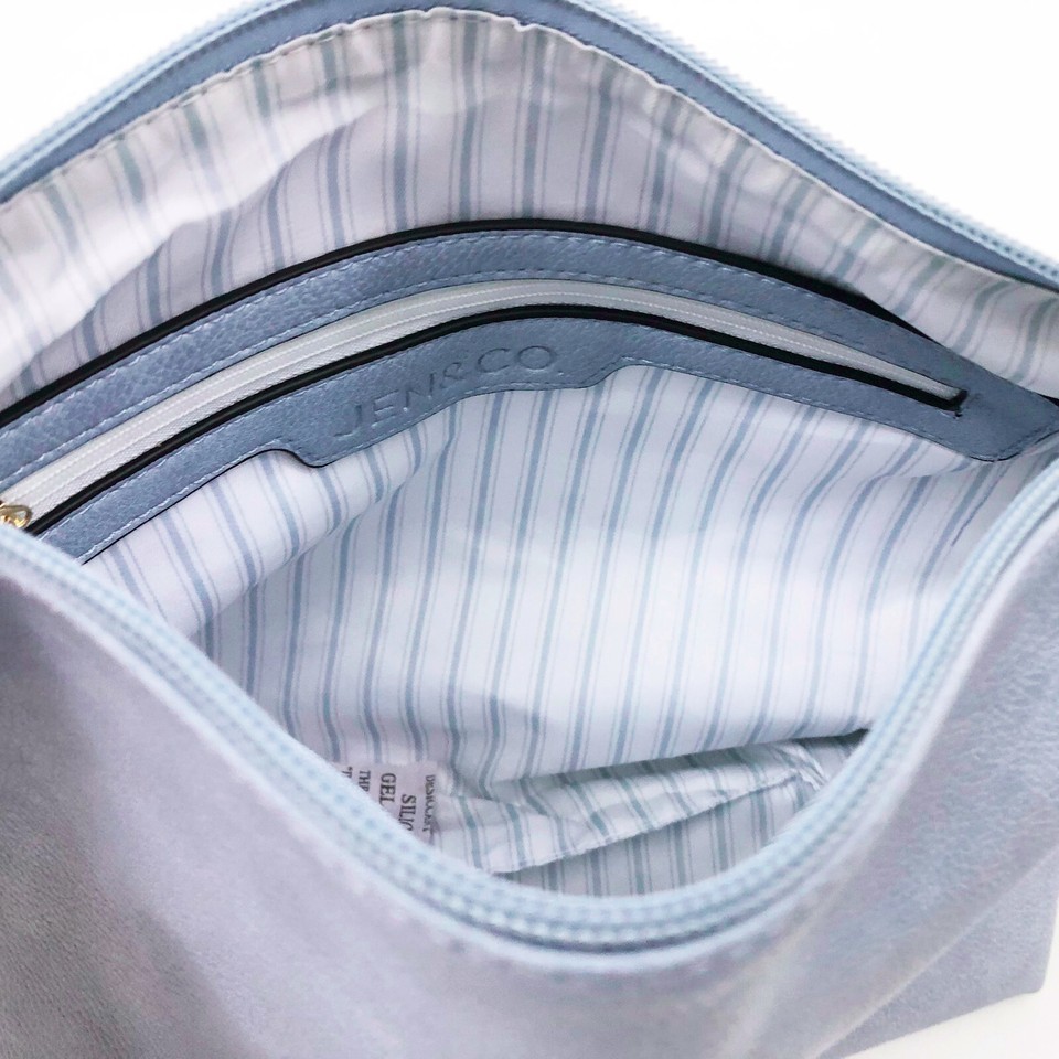 Jen & Co.  Bag in a Bag Ida Hobo & Shoulder Crossbody Bag Cerulean Blue Item image 10