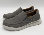 Skechers (204785) Men&#39;s Proven-Suttner Canvas Shoes in Taupe Color  Size... - $54.45