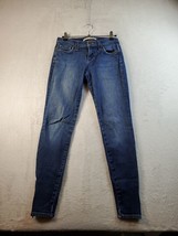 Freedom Of Choice Jeans Women Size 0 Blue Denim Cotton Flat Front Pocket... - $17.49