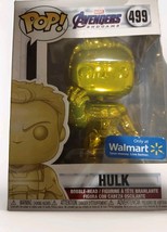 New Funko POP! #499 Marvel Avengers Chrome Hulk Walmart Exclusive Bobble... - $186.50 MXN