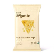 Organic White Corn Tortilla Chips - 12oz - Good &amp; Gather - £27.23 GBP