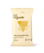 Organic White Corn Tortilla Chips - 12oz - Good &amp; Gather - £27.08 GBP