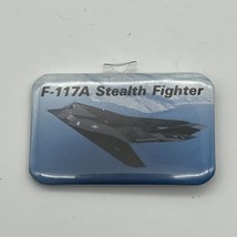 Lockheed F-117 Stealth Fighter Nighthawk Pin Button Skunk Works USAF Air Force - £11.11 GBP