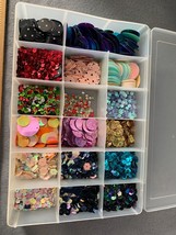 Mixed Sequin Set In Storage Box For Crafting &amp; Decoration Projects - $38.48