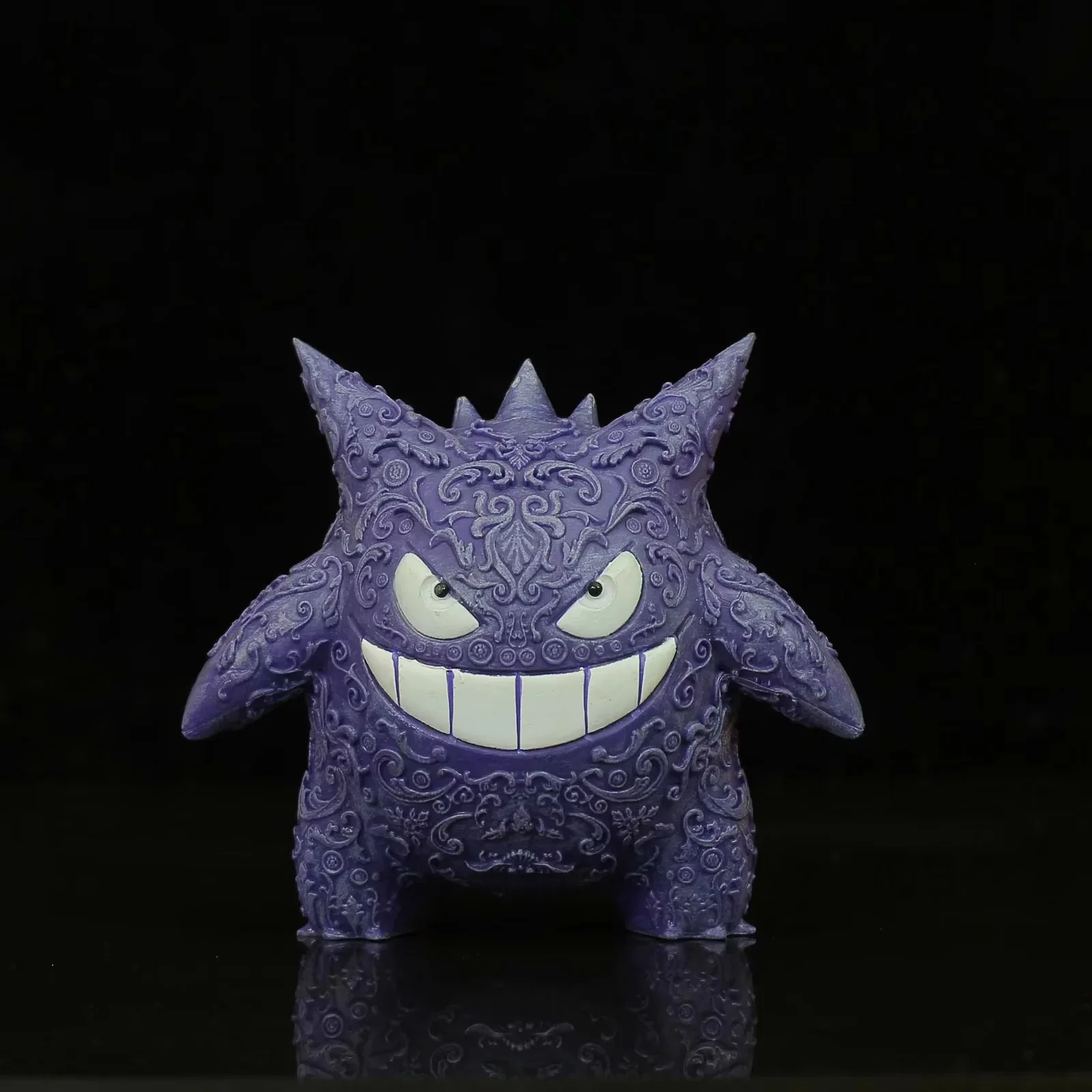 Pokemon Gengar with tattooing  Action Figure  Model  Decoration Toys 11cm - £14.29 GBP+