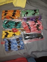 Variegated Cotton Embroidery Floss Lot 108 Skeins Designs for the Needle - $49.75