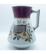 Antique 1890s Vase Wheeling Pottery Co Stone China Japanese Asian Flower... - $65.71 CAD