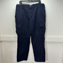 Tyndale FR Jeans Mens 38x30 Utility Cargo Fire Resistant CAT2 Blue Pant ... - £19.13 GBP