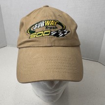 Subway 500 Hat Racing Baseball Cap Embroidered Logo Adjustable - $20.52 CAD