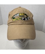 Subway 500 Hat Racing Baseball Cap Embroidered Logo Adjustable - $20.50 CAD