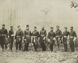 New 8x10 Photo - General George McClellan and others of Army of the Potomac - $8.81