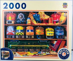 Lionel Train Edition Locomotives “Well Stocked Shelves” 2000 Piece Puzzl... - £17.58 GBP