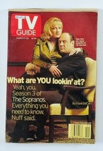 TV Guide Magazine March 17 2001 The Sopranos Rochester Ed. No Label - £9.67 GBP