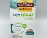 Nature Made Wellblends Calm &amp; Relax 54 Count Exp: 12/2024 Bs276 - $17.75