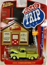 Johnny Lightning Road Trip USA 1950 Chevy Pickup Green (Die-cast-1:64 Scale)  - £12.09 GBP
