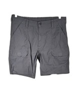 Rei Shorts Mens Size 36 Gray Front Cargo Hybrid Water Hiking Outdoor Sho... - $27.72