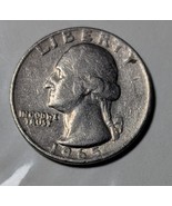 1965 Washington Quarter No Mint Mark, Rim Errors on year and Liberty, Fi... - £297.58 GBP