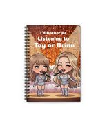 I&quot;d Rather Be Swift/Carpenter Fans Fun Concert-Themed Spiral Notebook - €10,41 EUR